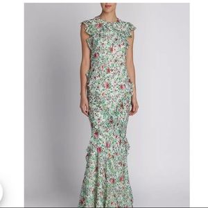 Saloni Tamara-B Silk Gown